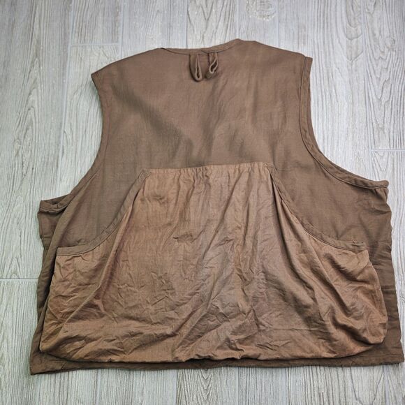 Vintage Caliber Sportsmans‎ Apparel Shooting Hunting Vest Tan Size M Medium - Picture 7 of 7